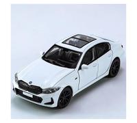 qcmaw Modellino di Auto da Esposizione 1:32 for 320i The 3 2023 Modello di Auto in Lega pressofusa in Metallo Simulazione Veicolo da Collezione for Appassionati Adatto per la Decorazione(White)