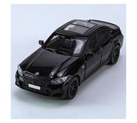 qcmaw Modellino di Auto da Esposizione 1:32 for 320i The 3 2023 Modello di Auto in Lega pressofusa in Metallo Simulazione Veicolo da Collezione for Appassionati Adatto per la Decorazione(Black)