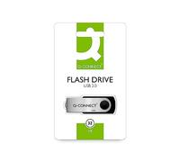 QCONNECT 32GB USB FLASH DRIVE WHITE