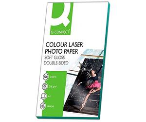 QCONNECT A4 S/GLS COL LSR PPR 210G P100