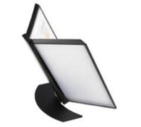 QCONNECT METAL DESK STAND 10 PKTS BLACK