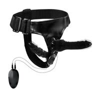 Qcpuuu Strap on per Coppie, Strap on Vibratoreper Donna Pene per Donne Sessuali Lesbiche con due Peni, Fallo Indossabile Strap On Sex Toys Donna