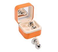 QCSTORE Auricolari Wireless Bluetooth 6.0 con Clamp/Holder per Specchio per il Trucco con Luce LED per Allenamenti Moderni per Donne 1 Paio