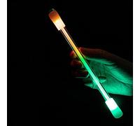 QCSTORE Penna a Sfera Illuminata Con Rotazione A LED, 7 Colori, Antiscivolo, Per Decompressione