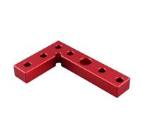 QCSTORE Strumento di Ricerca Centrale Quadrato Robusto e Piccolo in Lega di Alluminio, Guida per Trapano per Tasselli, per la Lavorazione del Legno, Tracciatore di Autocentrante Portatile per Vari