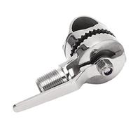 QCSTORE Supporto per antenna VHF marino in acciaio inossidabile 316 regolabile per barche Design compatto 2,2-2,5 cm