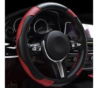 QCWDM Coprivolante per Auto Kia Proceed GT CD Ceed GT SW, Accessori Interni Auto Antiscivolo e Traspiranti,Red
