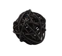 Qcwwy 20 palline di rattan colorate, ornamenti per la tavola di nozze di Natale, decorazioni per feste di compleanno di Natale, bei colori realizzati con delicati artigiani, 5 colori a scelta