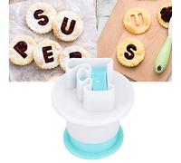 Qcwwy 26pc Fondant Cutter Fidront per Pasta di Zucchero (lettera maiuscola)