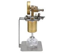 Qcwwy Accessori da Scrivania Kit di Esperimenti Scientifici con Costruzione in Ferro per Bambini Progetti Scientifici Apprendimento della Fisica Modello di Motore Stirling Motore a Vapore Giocattolo