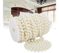 Qcwwy Accessori per Abbigliamento 20m Fuci a Petto Decorazione (Beige)