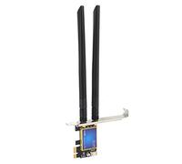 Qcwwy Ad Alta velocità -pcie -wifi Mappa a Doppia Banda 1200 Mbit/S 4.0 Adattatore di Rete per Adattatore di Rete di Computer, Wireless PC, Scheda di Wireless Compatta