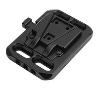 Qcwwy Adattatore per Piastra Batteria con Blocco a V Base per Scheda Batteria con Attacco a V Cavo CNC Interamente in Metallo per Attrezzatura Fotografica per Fotocamera Altri Accessori di Ripresa