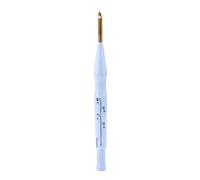 Qcwwy Ago per Reti da Ricamo Regolabile per Mestieri Fai -da -te Pugno per Indumenti, Cuscini e Punto Corto Materiale ABS, Colore Blu