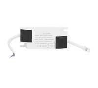 Qcwwy Alimentatore Driver Driver a Corrente Costante 270mA Ingresso AC85-265V Uscita DC24-40V con Cavo di Alimentazione per Strisce Luminose LED Alimentatore LED 12W