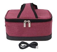 Qcwwy Altri dispositivi abitativi 5 V USB scaldavivande con maniglia per il riscaldamento esterno, rosso vivo, Tasca per documento d'identità