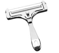 Qcwwy Altri Utensili da Accessori Filo di Acciaio Spessore Regolabile Utensile per Affettare Formaggio Portatile con Rullo Liscio per Formaggi a Pasta Morbida e Semidura Tagliamozzarella 304