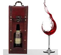 Qcwwy Ancient Wine Memory Box Talent Box Elegante per la Festa di Scambio