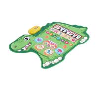 Qcwwy Baby Rawling Interactive Play Mat di Mat Music Children, Early Jazz Dancing Pad Education per Bambini Piccoli, ABS e Fibra Ottica in Poliestere