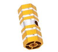 Qcwwy Bike Posteriore con Mountain Bike Leggera Anti-glidaggio del Piede Axel Resto PEGS Design Ergonomico Robusto per Lunghi Viaggi in Alluminio (Gold)
