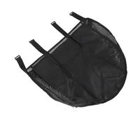 Qcwwy Borsa di Studio con Bagni da Bagno, Muro Appeso Sulla Parete di Grande capacità con Ganci (BLACK)