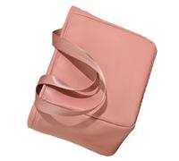 Qcwwy Borsa per il Pranzo Isolata Borsa per il Pranzo Portatile Pieghevole di Capienza Spaziosa con Design Isolato per Viaggi di Lavoro Scolastico All'aperto (PINK)