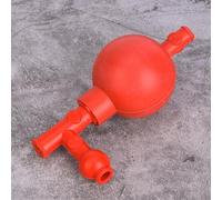 Qcwwy Bulbo di Aspirazione in Gomma, Sfera per Pipetta Quantitativa con 3 Aperture, per Aspirare Liquidi in Laboratorio