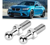 Qcwwy Bullone con Perno Sferico in Lega di Alluminio CNC, Elementi di Fissaggio Affidabili e Stabili per Sollevatore del Cofano con Puntoni a Gas, Sostituzione M8 M6 per la Manutenzione dell'auto