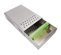 Qcwwy Busta per Fondi di caffè Busta per caffè Cassetto Staccabile Ferro Sotto il macinacaffè Contenitore per Buste per Domestico Negozio Ufficio Tè (#2)