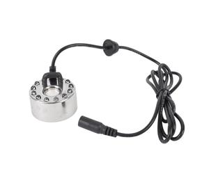 Qcwwy Cambia Nebbia di Nebbia di Colore per Laghetta a Spirale Vaso Roccioso - in Lega di Zinco 12 Decorazioni da Giardino a Led (Spina europea)