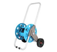 Qcwwy Carrello Avvolgitubo da Giardino con Ruote, Organizer Portatile per Tubi dell'acqua per Tubo da 35 M, Avvolgitore con Collegamento G1/2