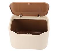 Qcwwy Cestino per Lettiera per Gatti, Coperchio per Pressione Design Chiuso con Coperchio Compatto Multipurico Scarto di Lettiera per Gatti Can Poop Garbage Can Home Cucina Cestino per