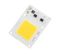 Qcwwy Chip LED COB 20W 220V Sorgente Luminosa Diretta AC Bianca Calda, Modulo LED Dimmerabile Ad Alta Potenza con Protezione da Surriscaldamento per Riparazione Plafoniere Illuminazione Fai-da-te
