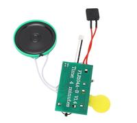 Qcwwy Chip Vocale Attivato per Il Controllo della Luce del Modulo di Biglietto d'auguri Registrabile per Saluti Personalizzati e Periferiche Audiovisive per l'artigianato Natalizio (#1)