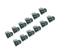 Qcwwy Clamp/Holder a Canne per Orchidee, Mini Clamp/Holder a Canne Facili da Usare, Set di 100 Durature per Supportare la Crescita delle Orchidee, per i Giardinieri