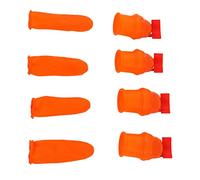 Qcwwy Coltello per Pollice per Sbucciare la Frutta Senza Sforzo, Coltello per Pollice, Protezione per le in Silicone, Strumento per Sbucciare le Verdure, per Lettino, Guardia, Raccoglitore di