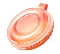 Qcwwy Contenitore per la Conservazione del Fermo, Materiale ABS Antipolvere per Apparecchi Ortodontici e Protesi Dentarie, Custodia Compatta per Uso Ospedaliero e Domestico (ORANGE)