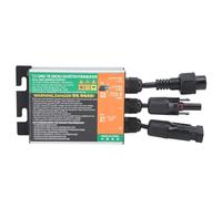 Qcwwy Convertitore di Rete Solare 600W Inverter a Onda Sinusoidale AC 220V Convertitore di Rete Solare per Prese per Interruttori da Giardino Domestico Esterno
