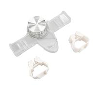 Qcwwy Coppa di Aspirazione Supporto Al Burro Forte Fuori Dall'installazione Facile e Valutazione della Barra di Sperimentazione per la Piscina da Cucina 2 Animali Domestici (Bianco trasparente)