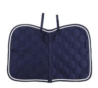 Qcwwy Cotone di Guida Lungo e Traspirante per Il Pad della Sedia a Cavallo per Il Tappeto di Assorbimento di Saldatura con Doppia Cintura di Città per Gli Amanti della Guida (Blue)