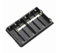 Qcwwy Custodia per Batterie Vertex Il Design Leggero può Contenere 6 Batterie AA Periferiche di Comunicazione Compatibili