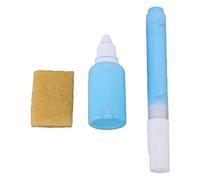 Qcwwy Fluido per Mascheratura per Pittura Ad Acquerello, Liquido per Mascheratura Blu da 30 Ml Penna per Punta Sostituibile Applicatore Ricaricabile per Vari P (L-029-02)