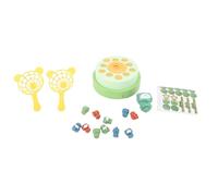Qcwwy FROSCH ROUTING JUM TOYS con Funzione Musicale per Genitori - Momenti Vincolanti per Oltre 3 Anni di Plastica