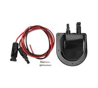 Qcwwy Ghiandola per Cavo Solare, Progettazione a Doppia Spina con Cavo Connettori di Pannelli Solari Box per L'ingresso della Guarnizione dell'Acqua per Edifici per Edifici Tetti e (Black)