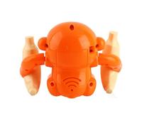 Qcwwy Giocattolo della Scimmia Rotolante, Materiale Sicuro, attività Fisiche, Divertimento Interattivo per Bambini e Neonati (ORANGE)