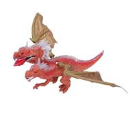 Qcwwy Giochi di Dinosauri con Design Elettrico a Piedi 3 con Effetti Sonori per i Giochi Sulle 6 Sale Assembly