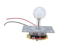 Qcwwy Joystick da Gioco Joystick Host Operativo Molle Forti Ed Effetti di Controllo Flessibili Adatti per Sostituire i della Console Armadietto della Macchina da Gioco in Stile Illuminazione Stick