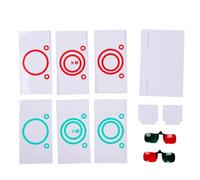 Qcwwy Kit di Allenamento per la Vista con Carte a Fusione Variabile e | Carte Rosse Verdi Progressive, Esercizi per la Convergenza e la Divergenza degli Occhi, Riduzione della Soppressione