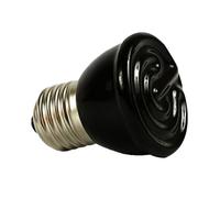 Qcwwy Lampada Riscaldante per Rettili, 100W E26 E27 Lampadina Termica in Ceramica Alta Efficienza Termica Velocità di Riscaldamento Rapida Lampada Spot Crogiolarsi Design a Spirale
