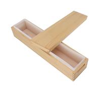 Qcwwy Livello in Silicone Riutilizzabile con Scatola di Legno Facile da Rimuovere la Forma del Cioccolato Fatto in Casa
